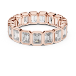 Gold Ring DDLR-217, Rose Gold, view 4