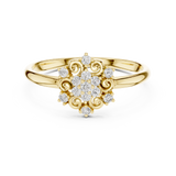 Gold Ring 1 (284), Yellow Gold, view 4