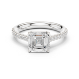 Gold Ring DDLR-730, White Gold