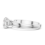 Gold Ring LR-0005, White Gold, view 3