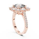 Gold Ring DDLR-179, Rose Gold