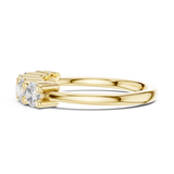 Gold Ring DDLR-615, Yellow Gold, view 3