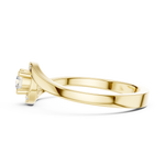 Gold Ring DDLR-841, Yellow Gold, view 3