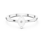 Gold Ring DDLR-466, White Gold, view 4