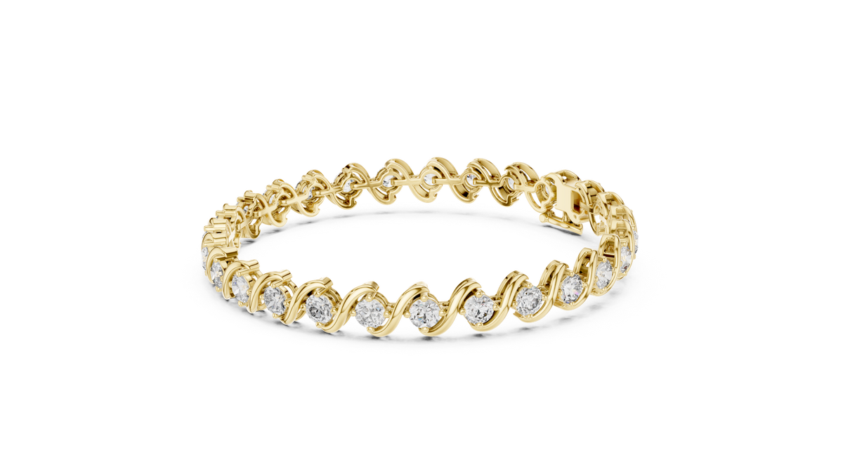 Gold Bracelet FBR0137-2, Yellow Gold, view 1