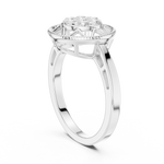 Gold Ring DDLR-689, White Gold, view 1