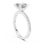 Gold Ring DDLR-884, White Gold, view 1