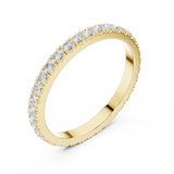 Gold Ring DDLR-1115, Yellow Gold, view 2