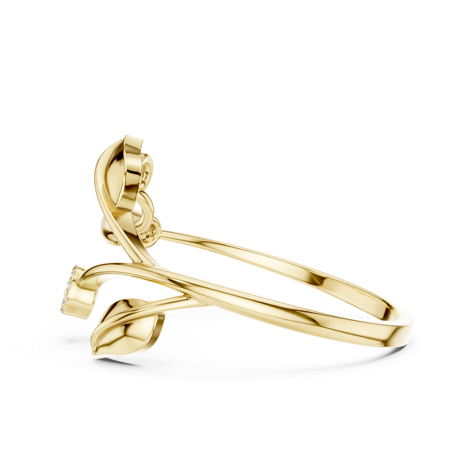 Gold Ring 1 (248), Yellow Gold, view 3