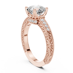 Gold Ring DDLR-977, Rose Gold