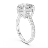Gold Ring DDLR-1025, White Gold