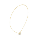 Gold Jewelry, Cushion center stone, Yellow Gold, view 1