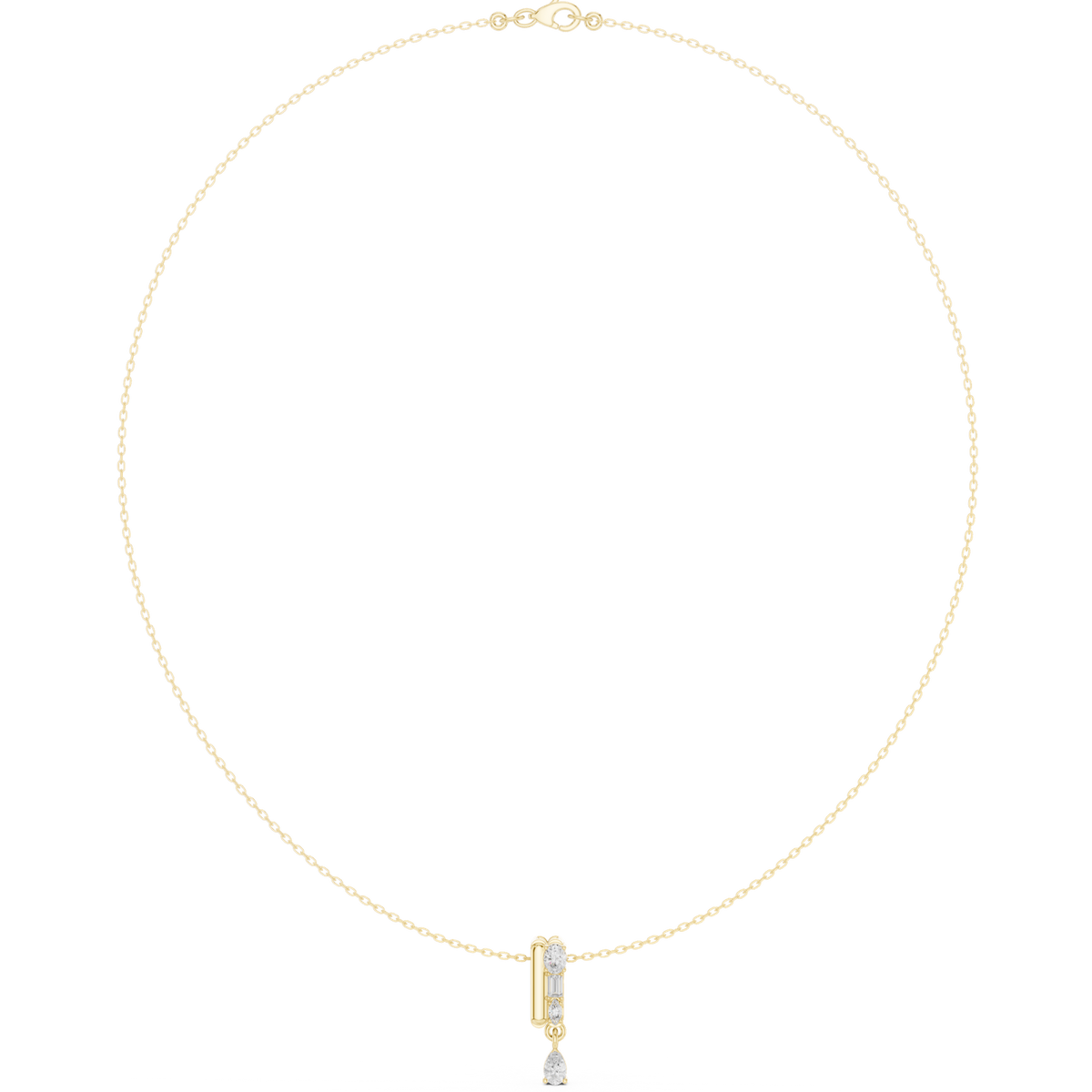 Gold Necklace SBWN (14), Yellow Gold