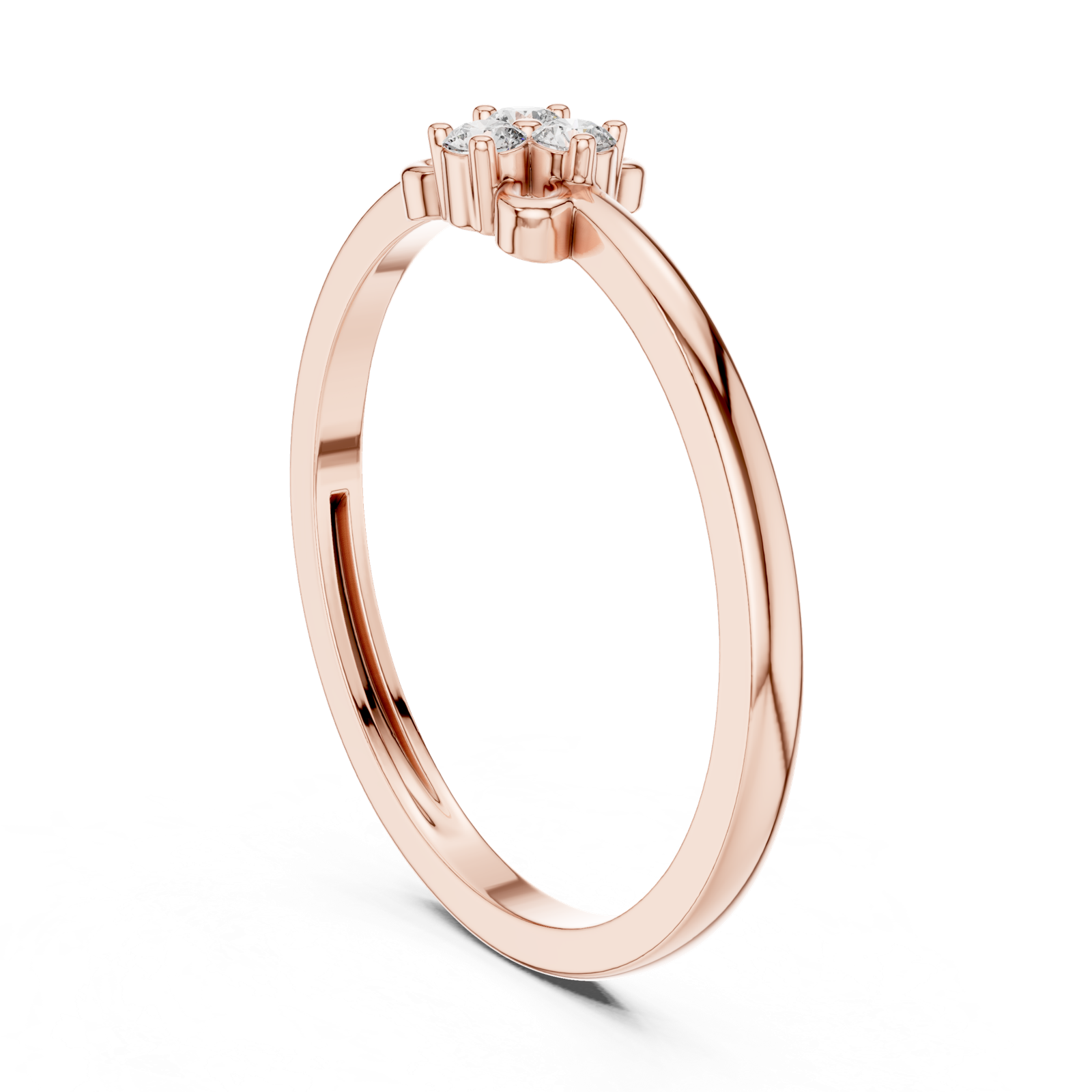 Gold Ring LR-01 (92), Rose Gold