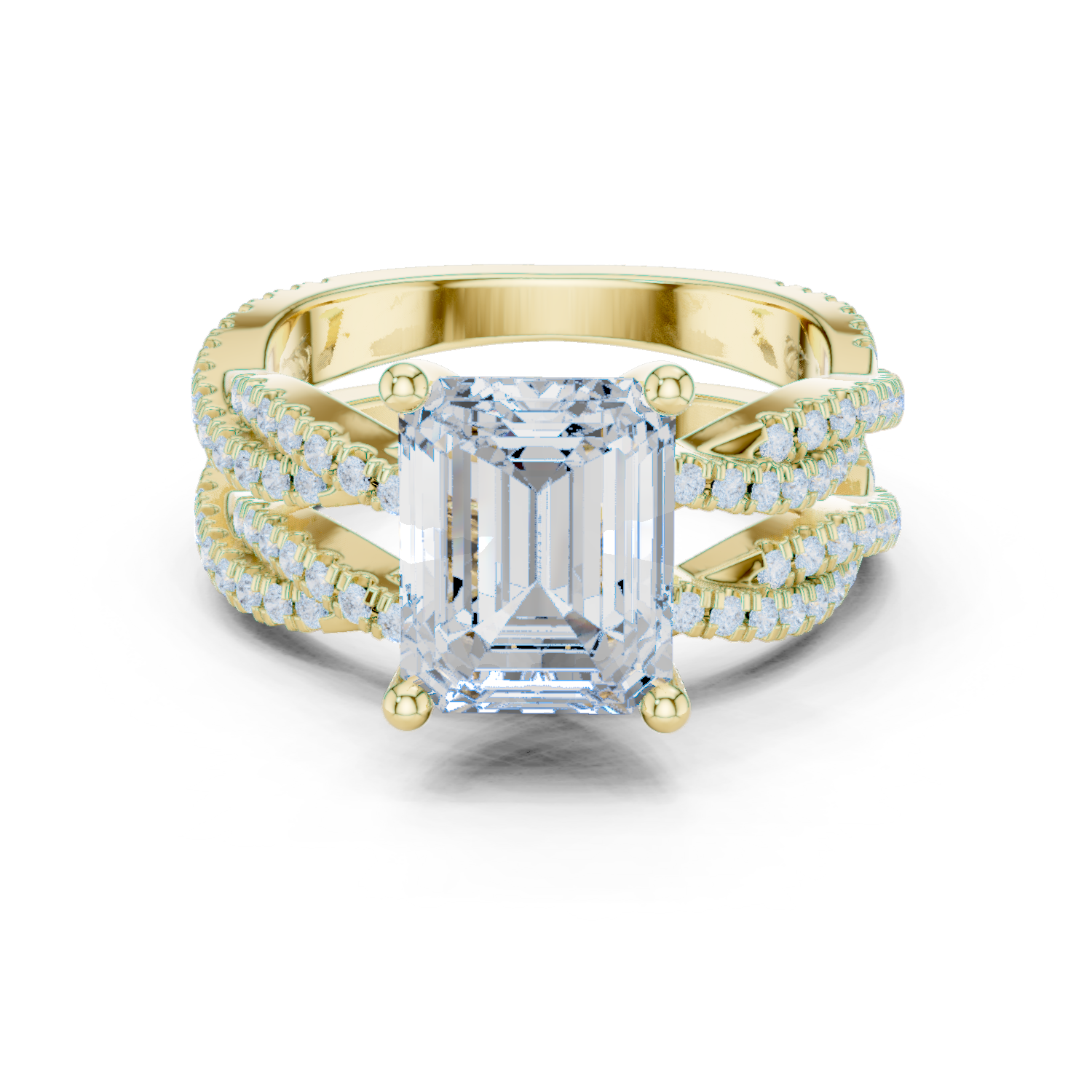 Gold Ring DDLR-300, Yellow Gold
