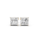 Gold Earrings SBER(7), White Gold