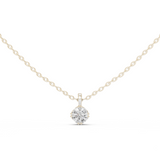 Gold Pendant GPD-0038, White Gold