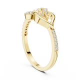 Gold Ring LR-01 (54), Yellow Gold