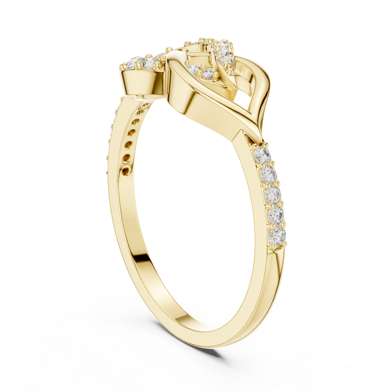 Gold Ring LR-01 (54), Yellow Gold