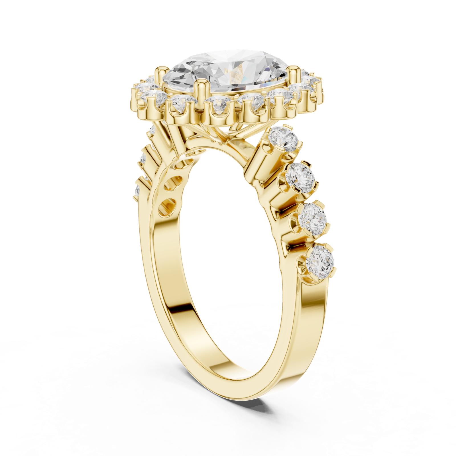 Gold Ring DDLR-365, Yellow Gold