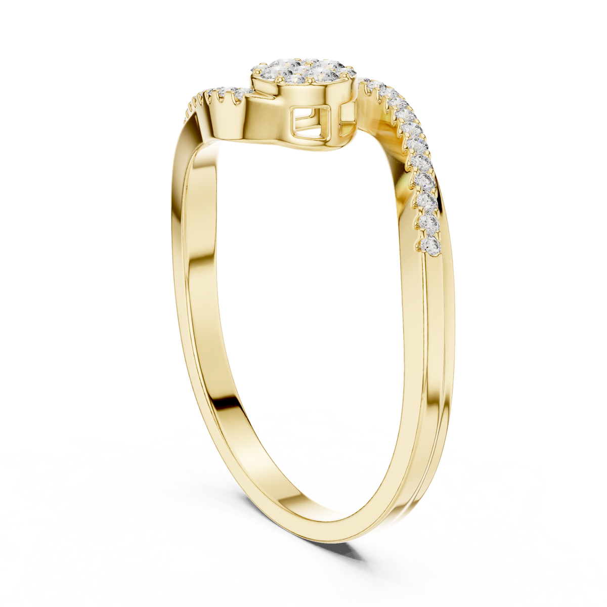 Gold Ring 1 (191), Yellow Gold, view 1