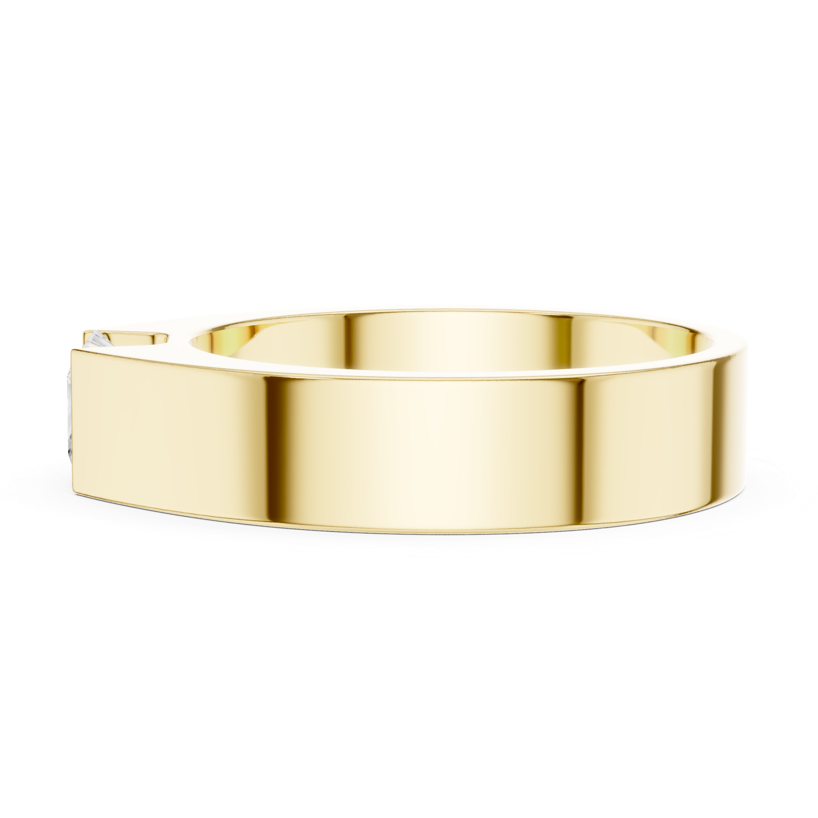 Gold Men's Ring GGR-0013, Yellow Gold, view 3