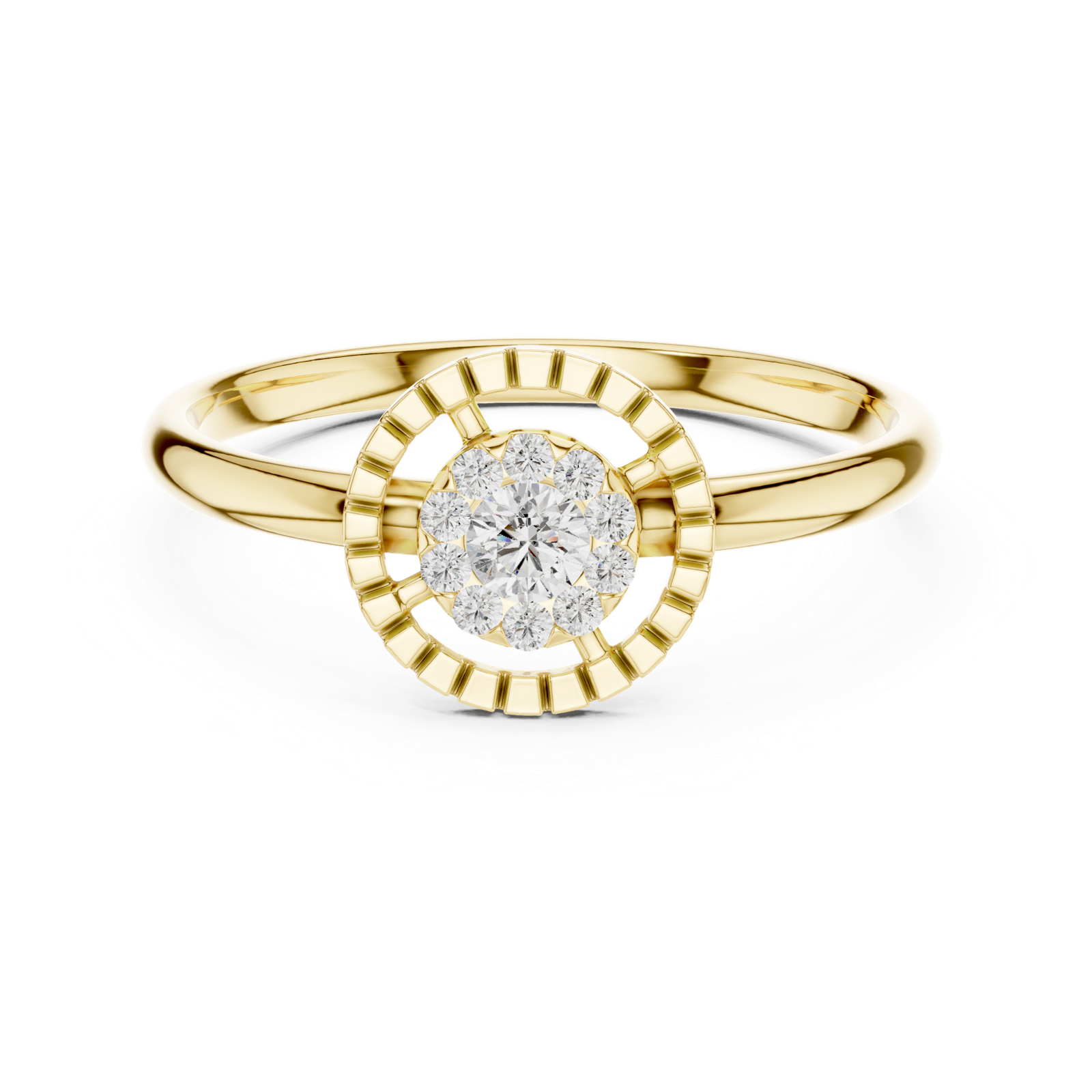 Gold Ring 1 (266), Yellow Gold, view 4