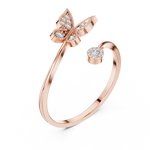 Gold Ring Ledis Ring, Rose Gold, view 2