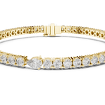 Gold Bracelet GLBR-0015, Yellow Gold, view 4