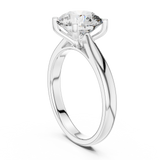 Gold Ring DDLR-068, White Gold, view 1
