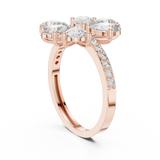 Gold Ring ALR-71, Rose Gold