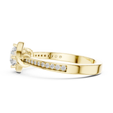 Gold Ring LR-0332, Yellow Gold, view 3