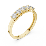 Gold Ring JLR-18, Yellow Gold, view 2