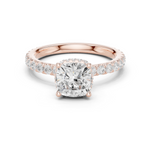 Gold Ring DDLR-873, Rose Gold