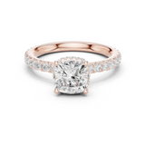 Gold Ring DDLR-873, Rose Gold