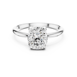 Gold Ring DDLR-808, White Gold, view 4