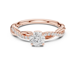 Gold Ring DDLR-589, Rose Gold