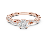 Gold Ring DDLR-589, Rose Gold