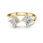 Gold Ring L03-463, Yellow Gold, view 4