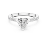 Gold Ring DDLR-433, White Gold, view 4