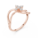 Gold Ring SBWR(58), Rose Gold, view 2
