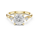 Gold Ring DDLR-975, Yellow Gold, view 4