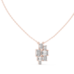 Gold Pendant GPD-0023, Rose Gold, view 1