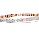 Gold Bracelet FBR0029, Rose Gold, view 3