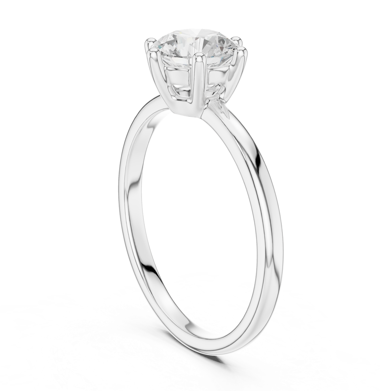 Gold Ring SBWR(18), White Gold