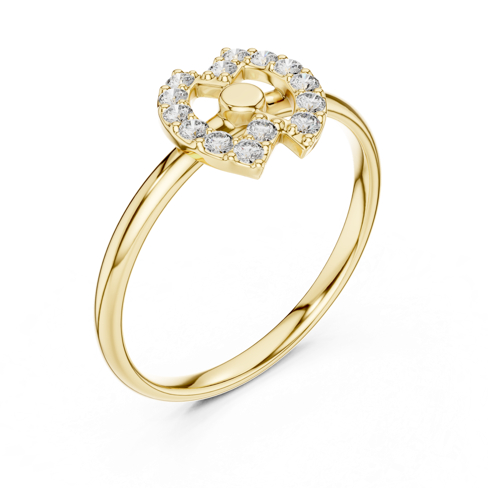 Gold Ring 1 (356), Yellow Gold, view 2