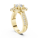 Gold Ring DDLR-401, Yellow Gold