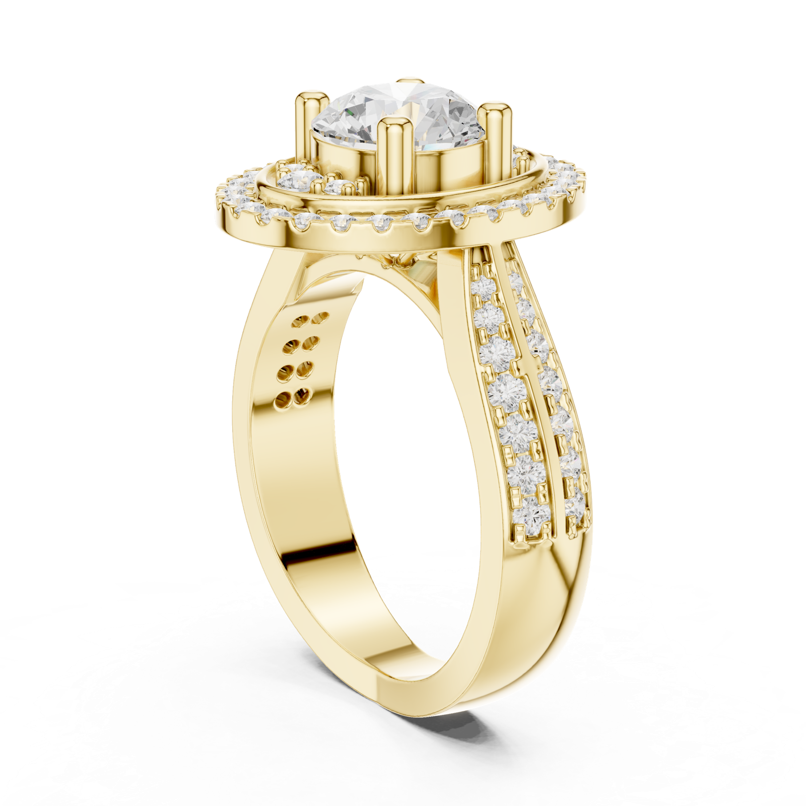 Gold Ring DDLR-401, Yellow Gold
