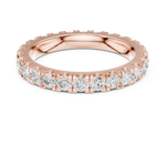 Gold Ring DDLR-607, Rose Gold, view 4