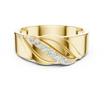 Gold Ring SBMR(27), Yellow Gold, view 4